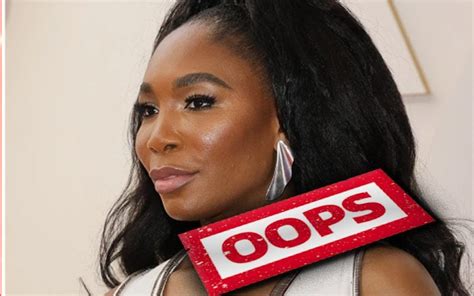 tennis tits|Venus Williams suffers wardrobe malfunction at Oscars .